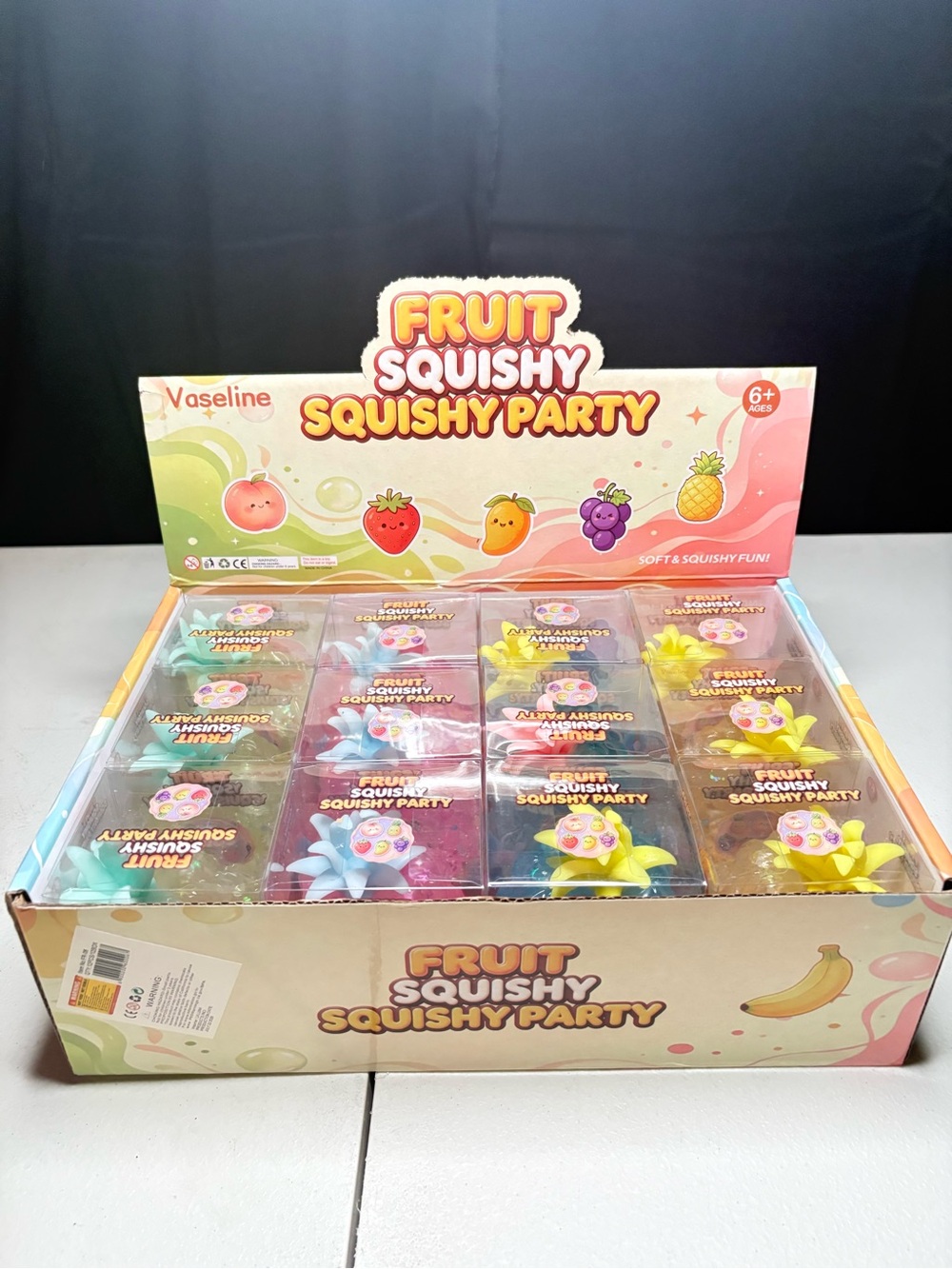 Fruit Squishy Party Soft Toy - VASELINE SQUISHY